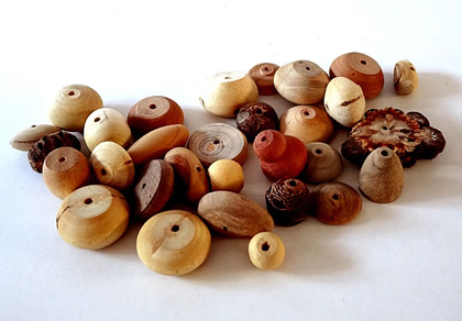 Wooden Beads (bag of 20)