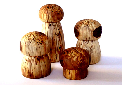 Wooden Mega Mushrooms