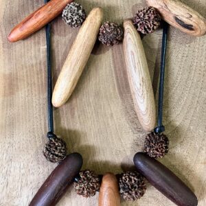 Handcrafted Australian Hardwood & Seed Necklaces