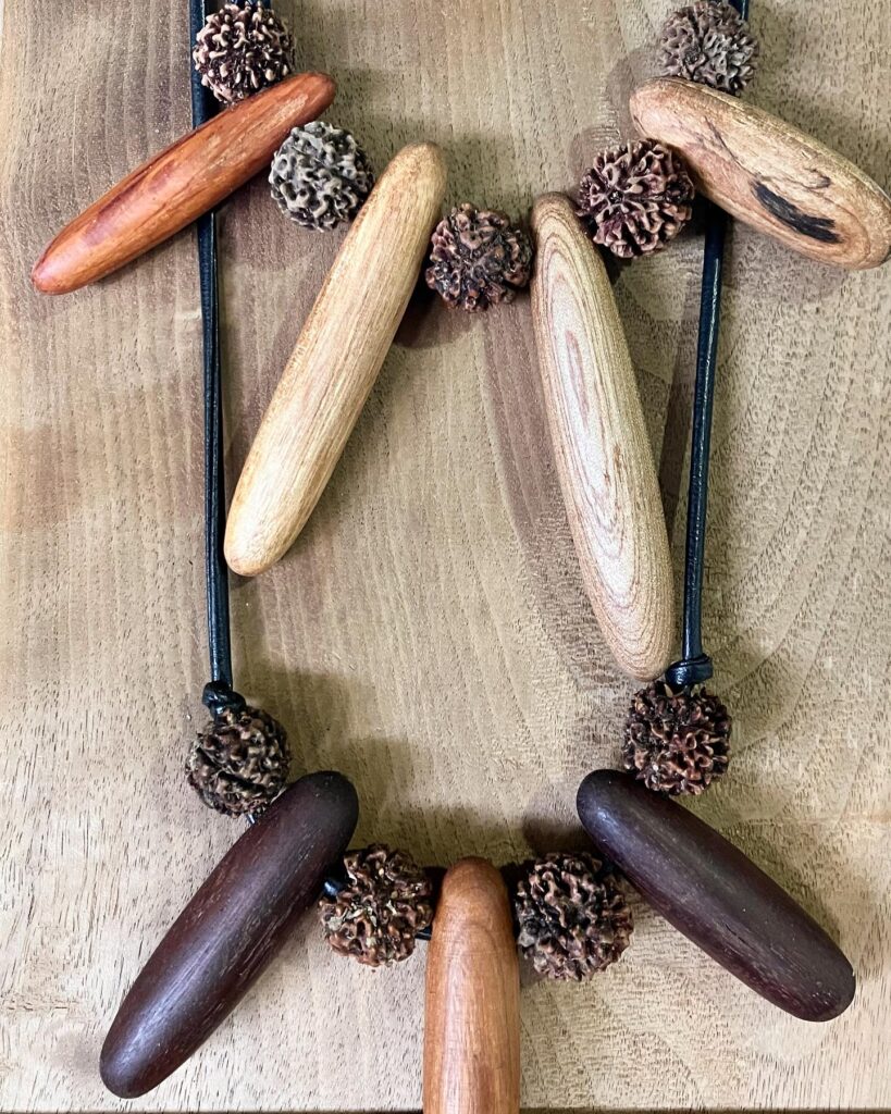 Handcrafted Australian Hardwood & Seed Necklaces